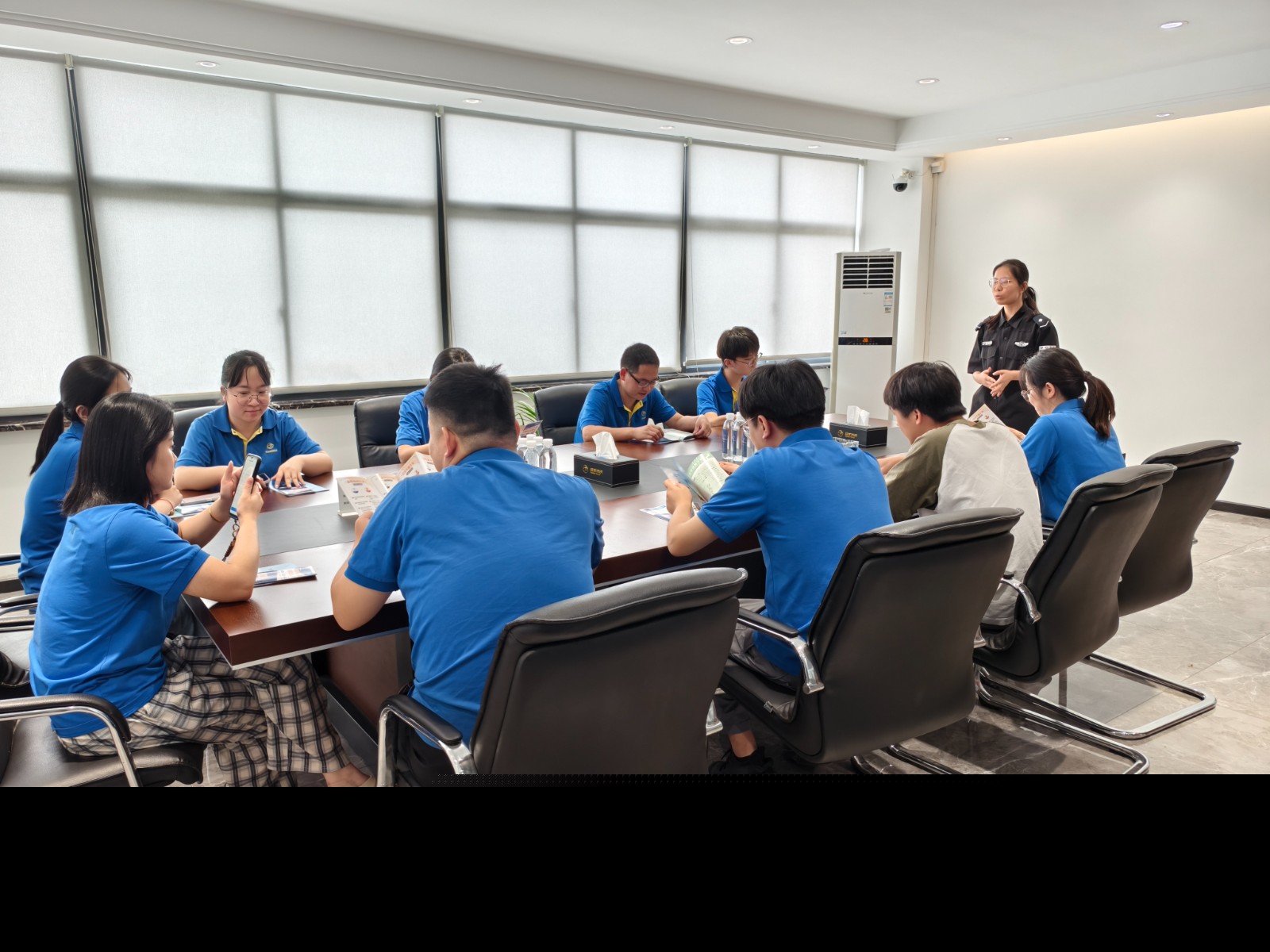 同辉控股 | 反诈有力，织密保护网——同辉纺织反诈，打谣宣传